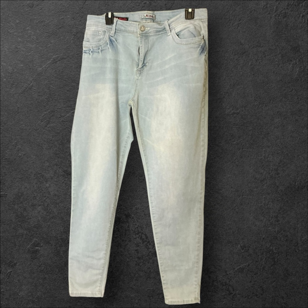 1st Kiss Light Blue Skinny Jeans